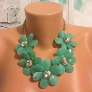 Flower Statement Necklace